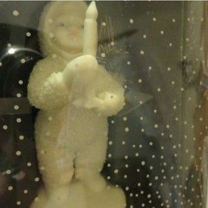 Winter Tales of the Snowbabies - Dept 56 - #6823-2 - "Just One Little Candle"